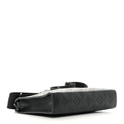 Louis Vuitton Calfskin Monogram Shadow Gaston Wearable Wallet 4 of 15