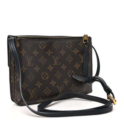 Louis Vuitton Monogram Twice Pochette Black 3 of 11