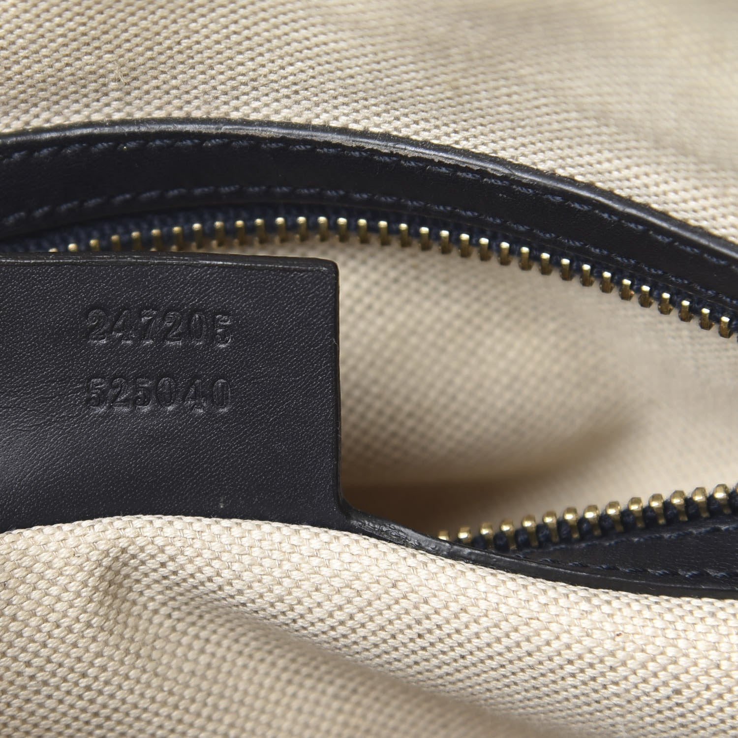 Gucci Monogram Selleria Calfskin Vintage Web Medium Boston Beige Blue 7 of 18