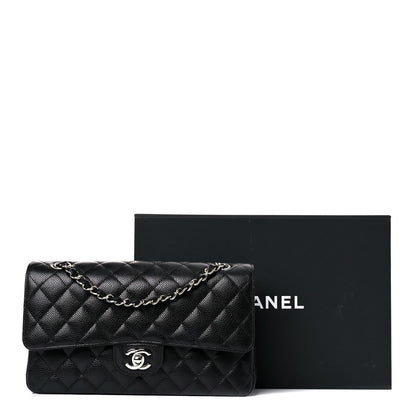 Chanel Caviar Quilted Medium Double Flap Black 13 of 13
