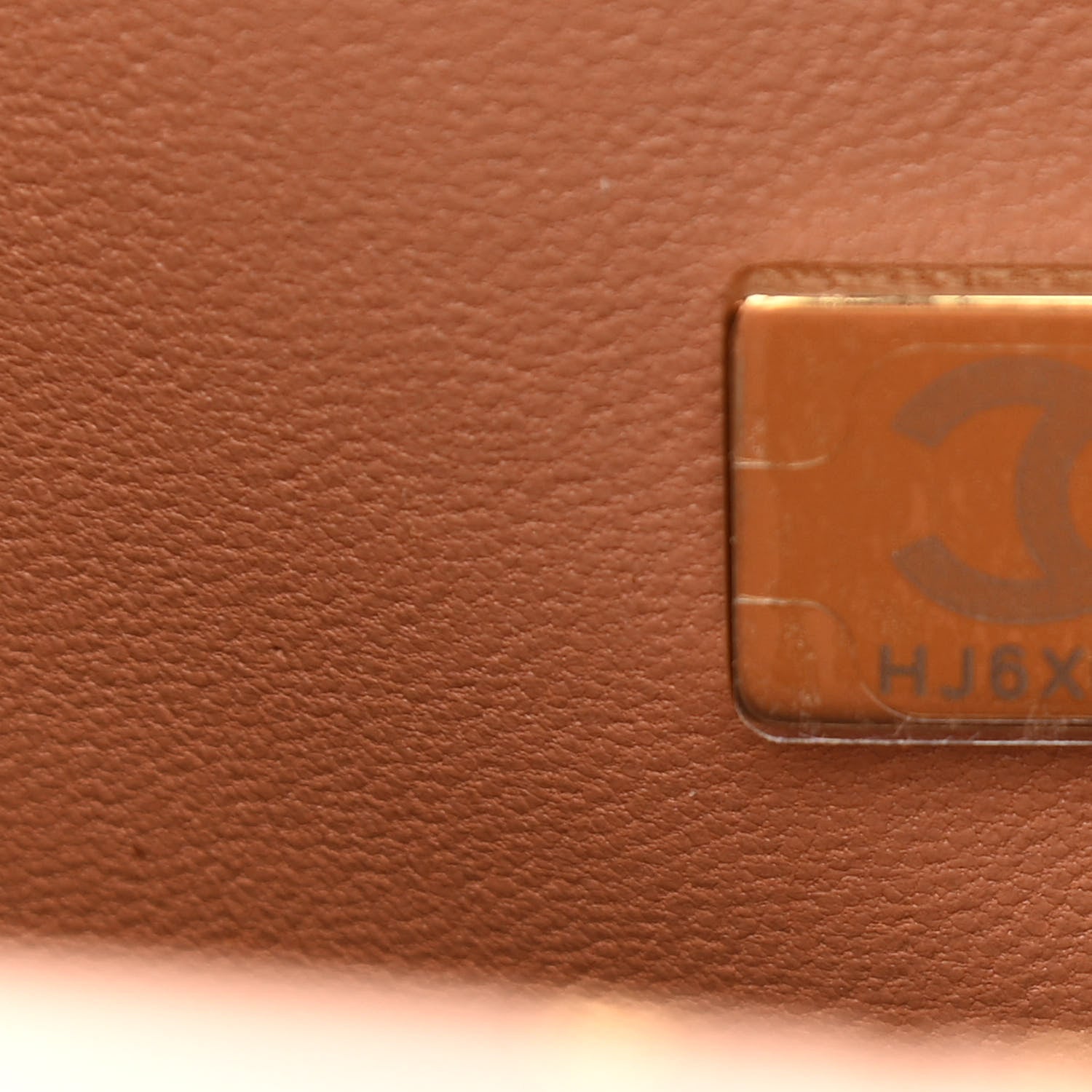 Chanel Lambskin Quilted Small Double Flap Brown 7 of 11