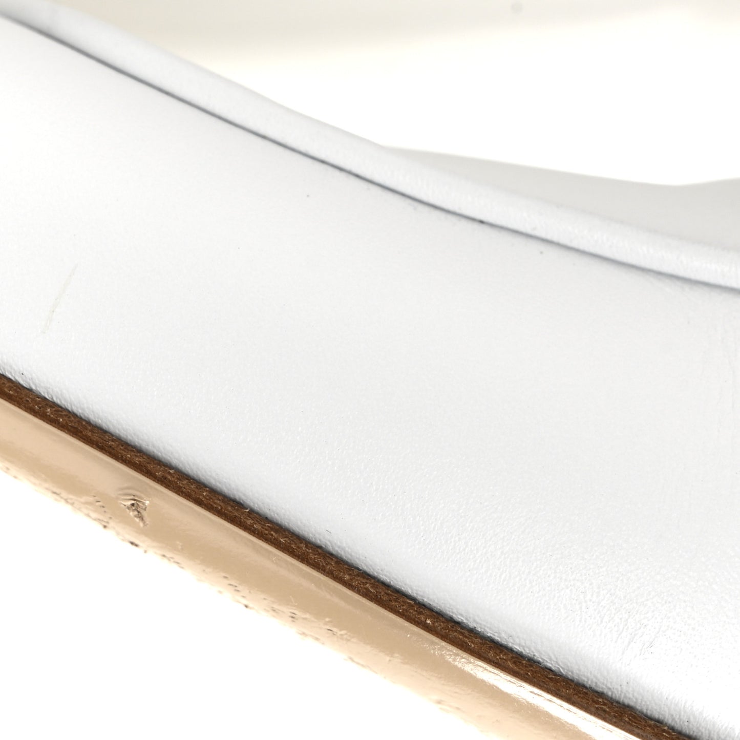 Calfskin Oz Mules 39.5 White