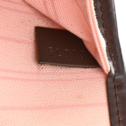Louis Vuitton Damier Ebene Neo Neverfull MM Rose Ballerine 7 of 10