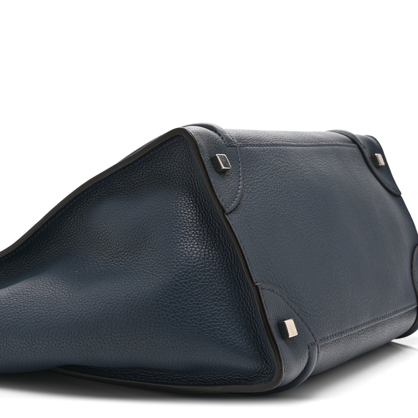 Drummed Calfskin Mini Luggage Orage