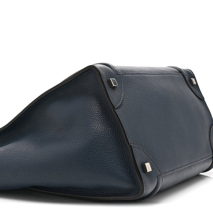 Celine Drummed Calfskin Mini Luggage Orage 9 of 12