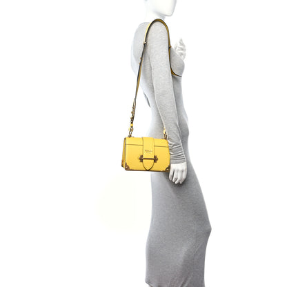 Prada City Calf Cahier Bag Sole 3 of 9