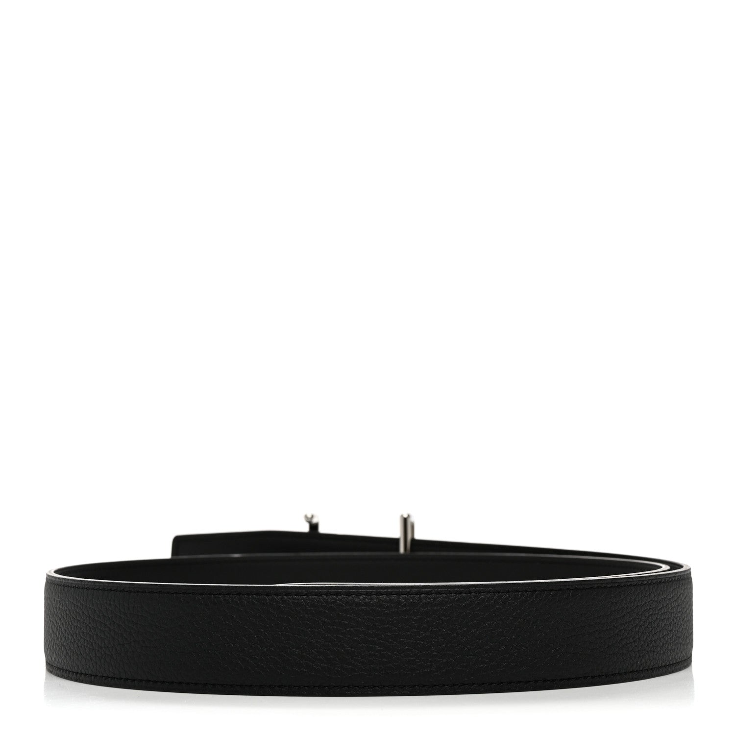 Hermes Togo Box Idem 38mm Reversible Belt  95 38 Black 2 of 6