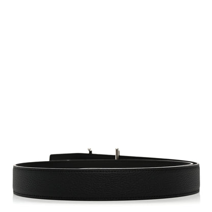 Hermes Togo Box Idem 38mm Reversible Belt  95 38 Black 2 of 6