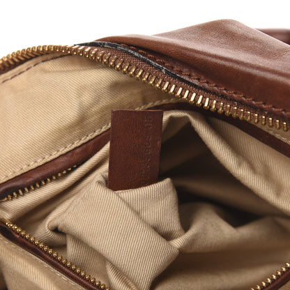 Chloe Calfskin Medium Marcie Satchel Mahogany 7 of 17