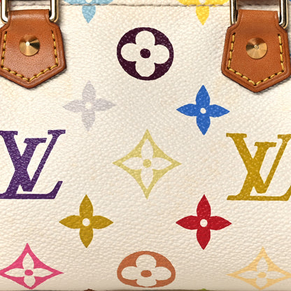 Louis Vuitton Monogram Multicolor Mini Sac HL Speedy White 7 of 11