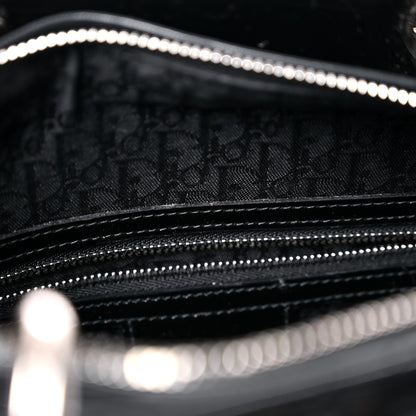 Christian Dior Patent Cannage Large Lady Dior Black 12 of 18