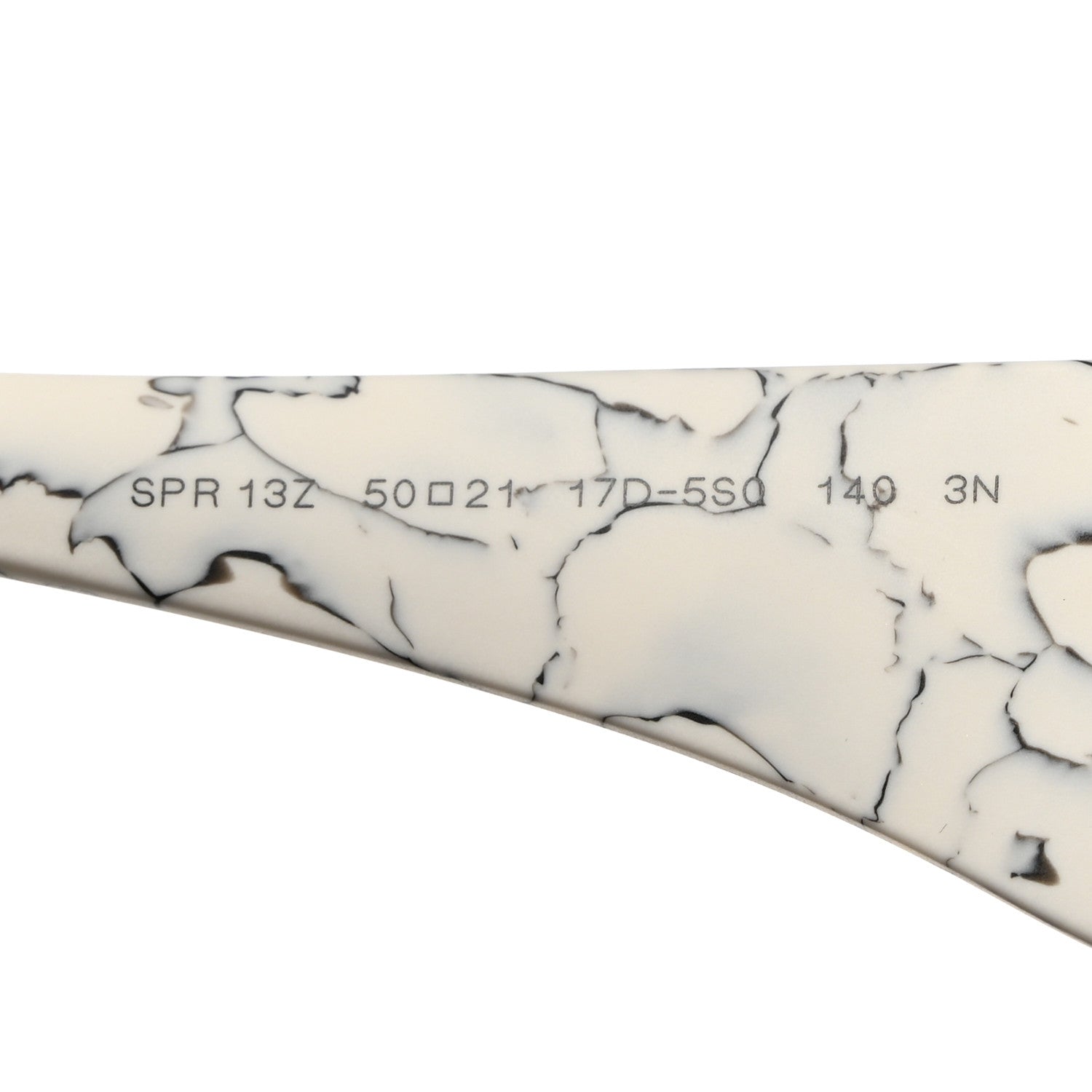 Prada Acetate Symbole Sunglasses SPR 13Z White Marble 5 of 7
