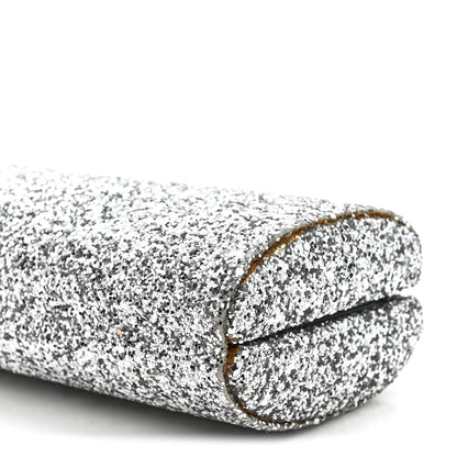 Jimmy Choo Glitter Celeste Clutch Silver 9 of 9