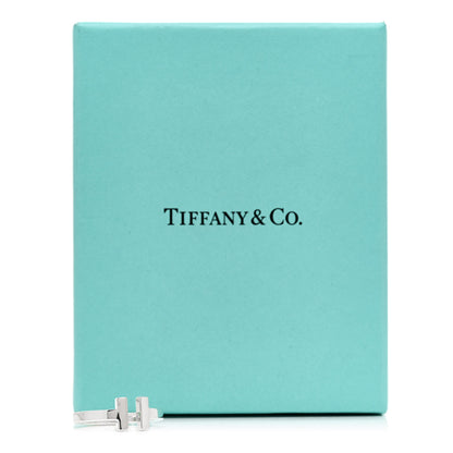 Tiffany Sterling Silver T Square Ring 52 6 5 of 5
