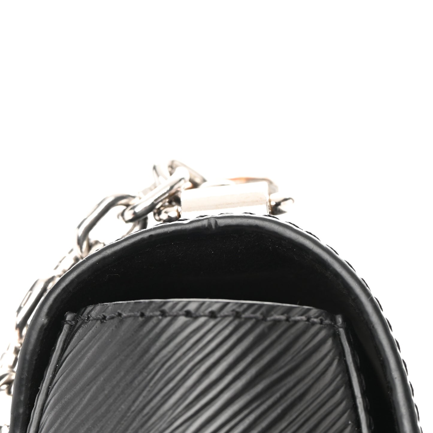 LOUIS VUITTON Epi Twist Shoulder Bag MM Black