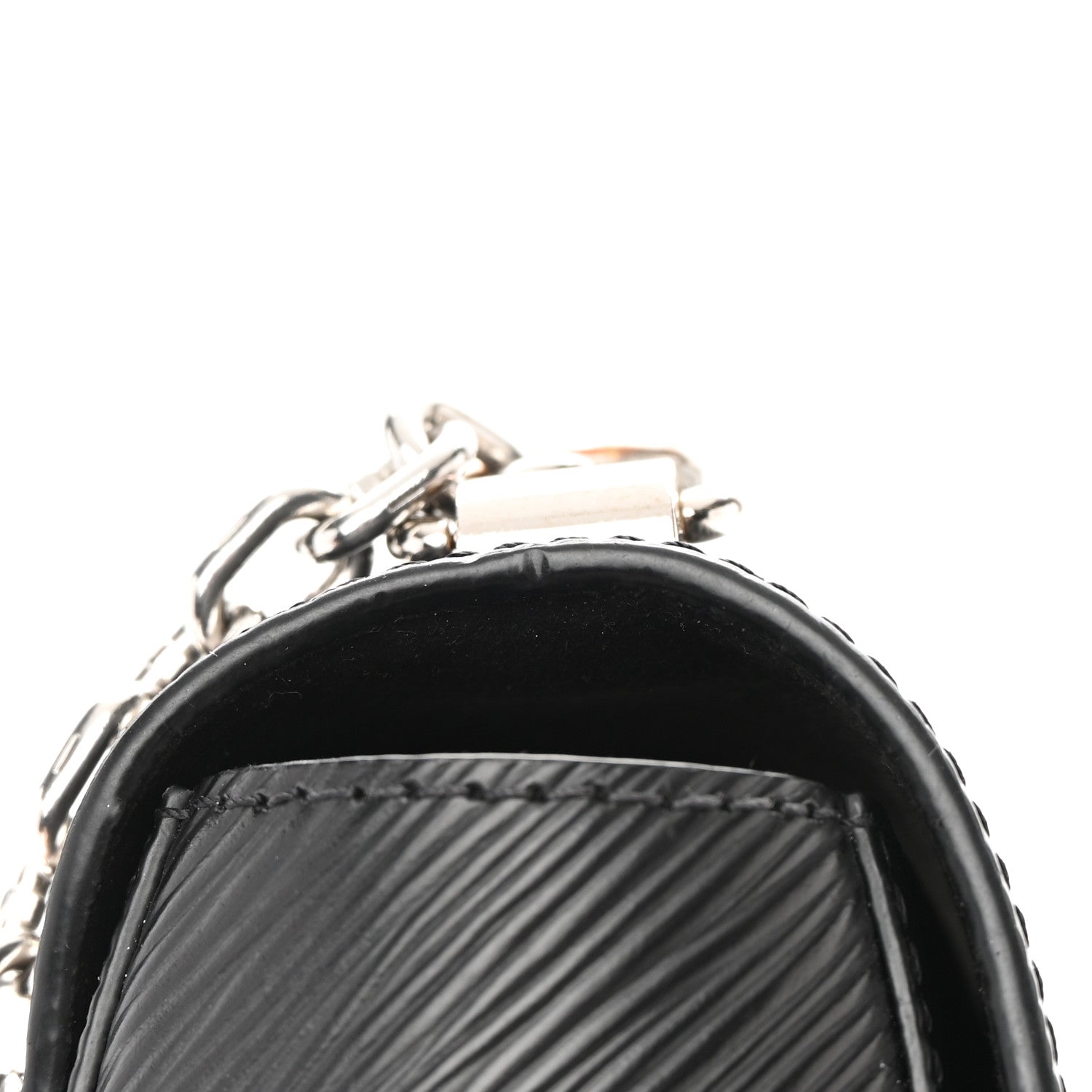 Louis Vuitton LOUIS VUITTON Epi Twist Shoulder Bag MM Black 16 of 20