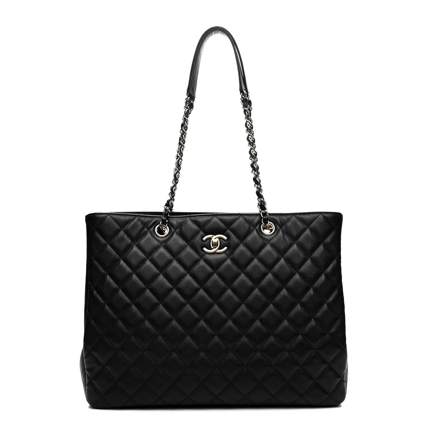 Chanel Caviar Quilted Large Shopping Tote Black 1 of 11