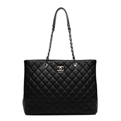 Chanel Caviar Quilted Large Shopping Tote Black 1 of 11