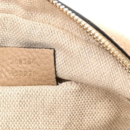 Gucci Pebbled Calfskin Small Soho Disco Bag Camelia 7 of 11