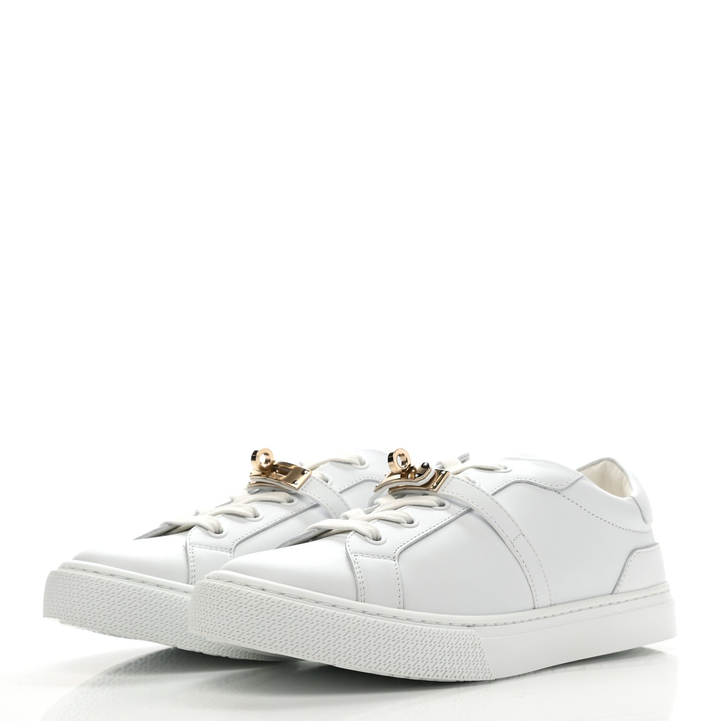 Calfskin Day Sneakers 39 White