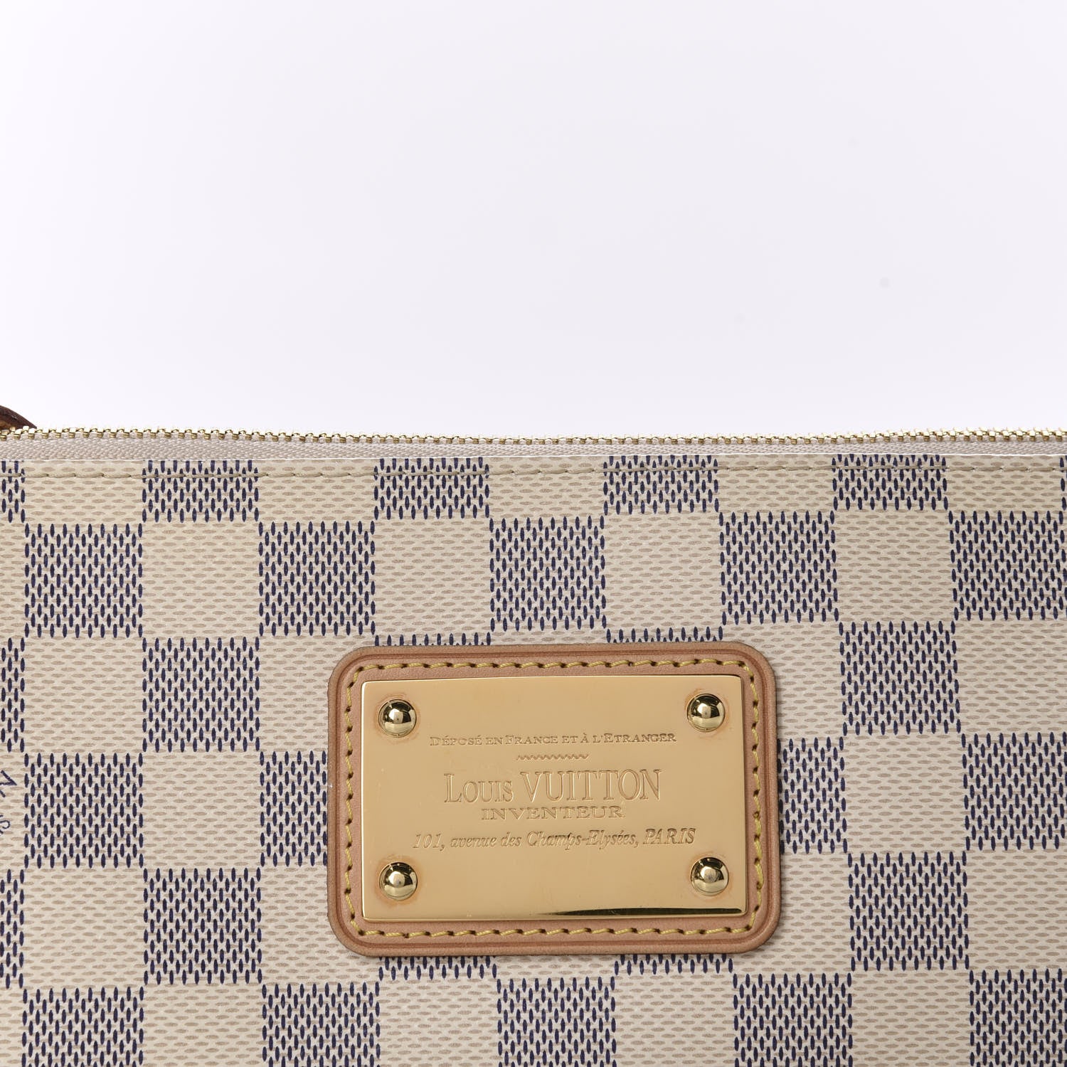 Louis Vuitton Damier Azur Eva Clutch 12 of 12