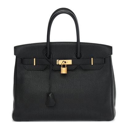 Hermes Togo Birkin 35 Black 1 of 11