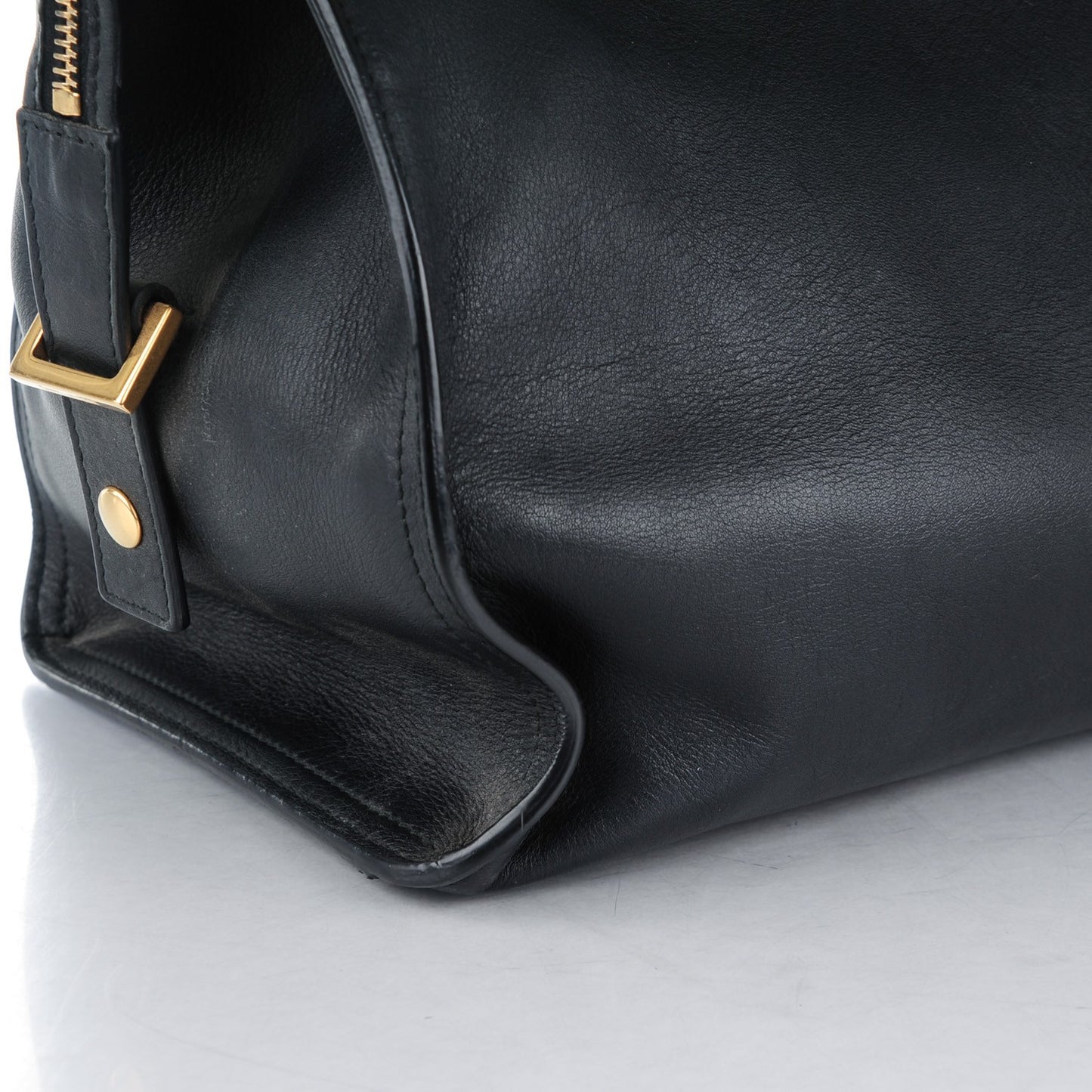 Calfskin Small Classic Y Cabas Black