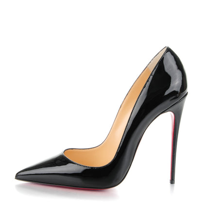 Christian Louboutin Patent So Kate 120 Pumps 39 Black 1 of 8