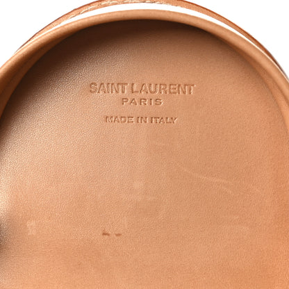 Saint Laurent Calfskin Monogram Baby Kaia Crossbody Bag Vintage Brown 6 of 10