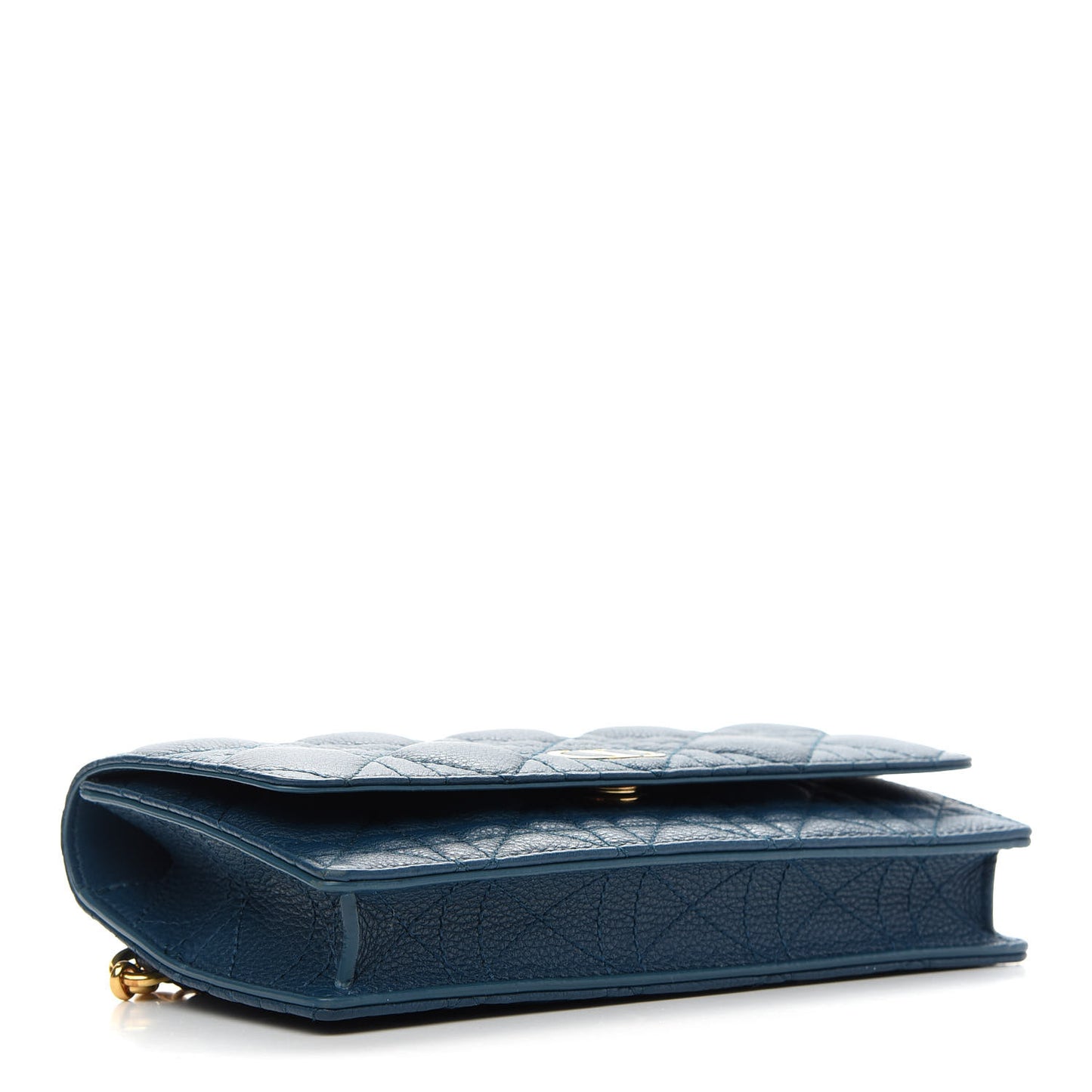 Supple Calfskin Caro Belt Bag Steel Blue
