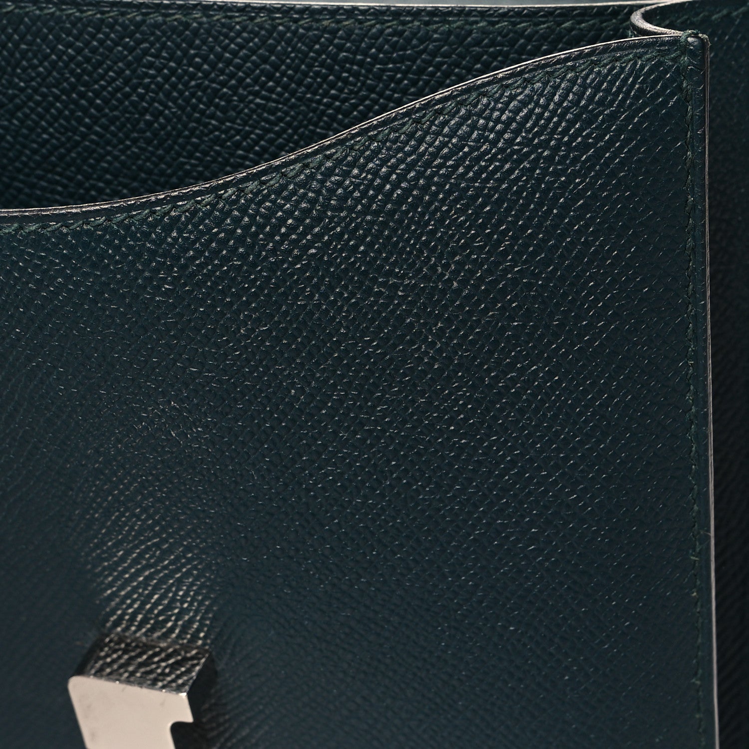 Hermes Epsom Constance 24 Vert Cypress 12 of 13