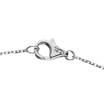 Cartier 18K White Gold Diamond Caresse D'Orchidees Par Necklace 5 of 6