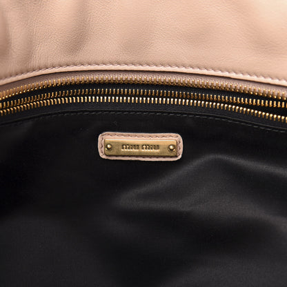 Miu Miu Grace Lux Tote Cipria 6 of 12
