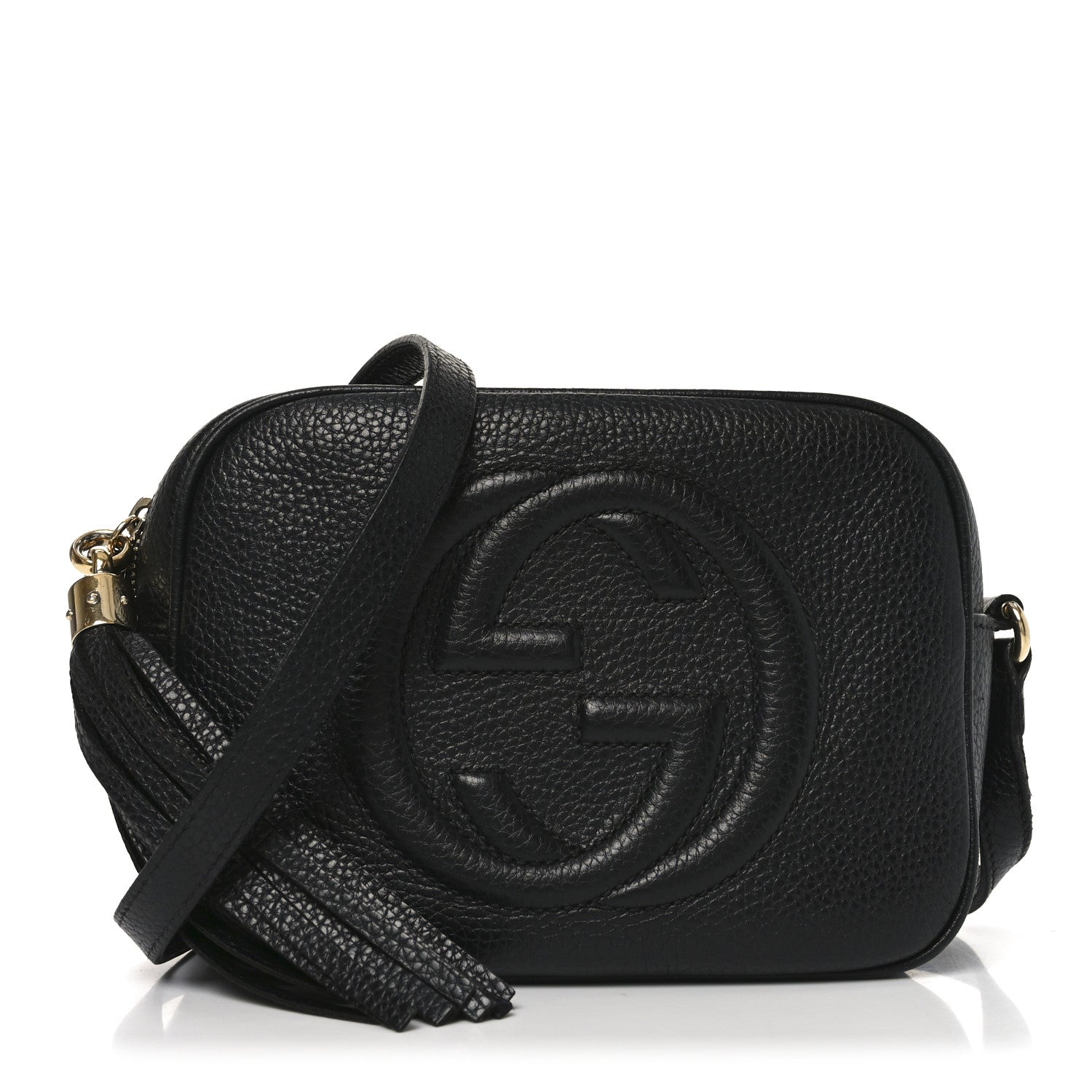 Gucci Pebbled Calfskin Small Soho Disco Bag Black 1 of 10
