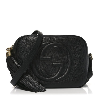 Gucci Pebbled Calfskin Small Soho Disco Bag Black 1 of 10