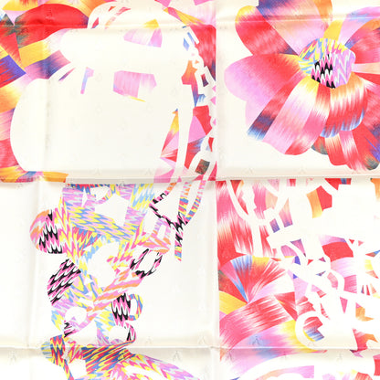 Hermes Silk Brides De Gala Marble Scarf 90 Rose Ivoire Multicolor 3 of 4