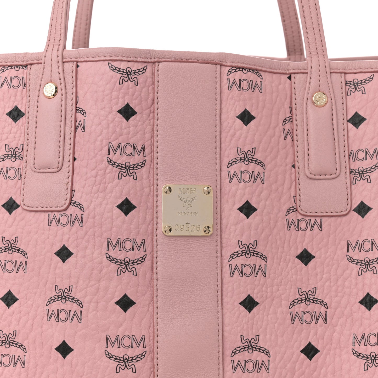 Visetos Large Liz Reversible Shopper Tote Soft Pink