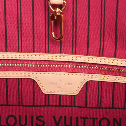 Louis Vuitton Monogram Neo Neverfull MM Pivoine 7 of 9