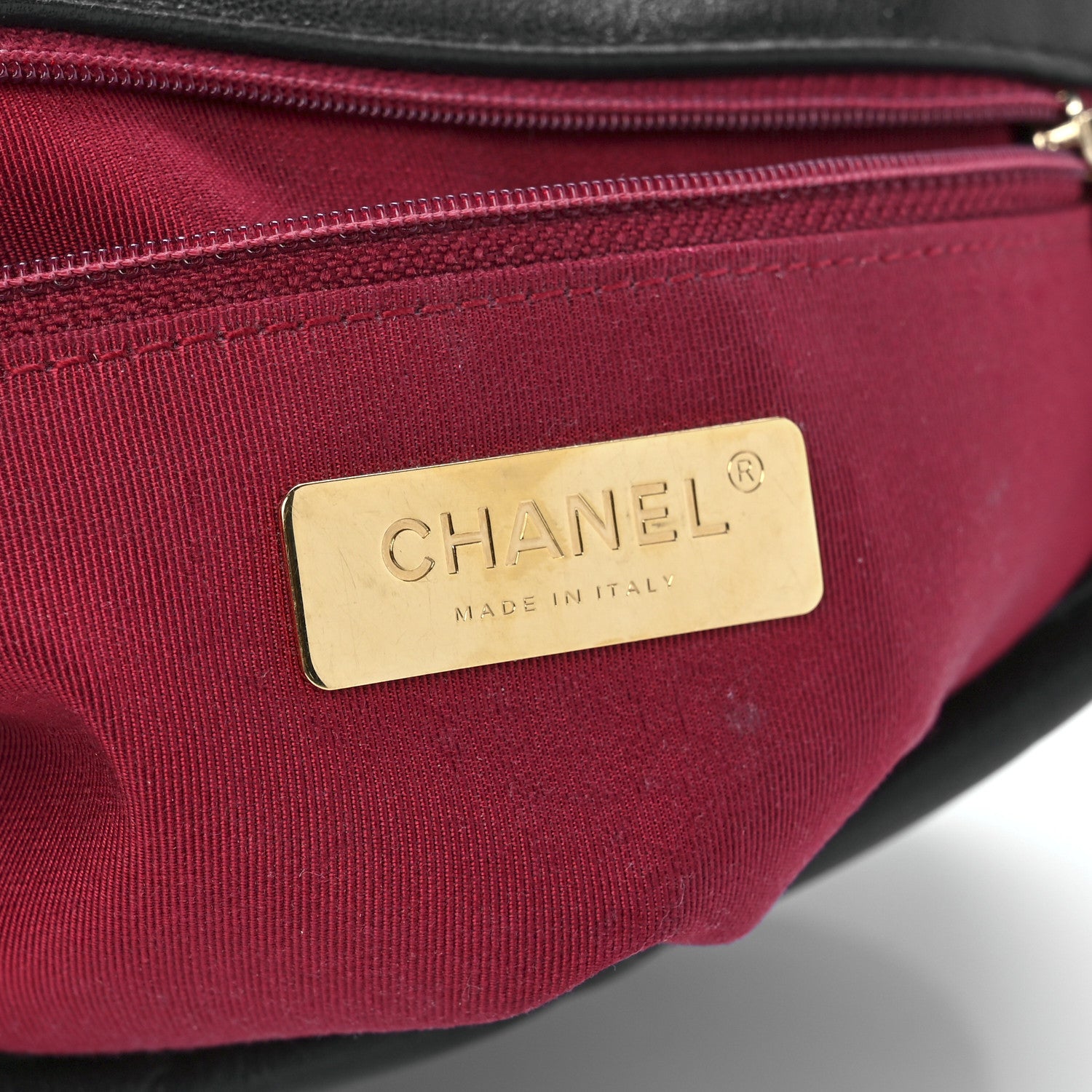 Chanel Goatskin Quilted Medium Chanel 19 Flap Black 6 of 11