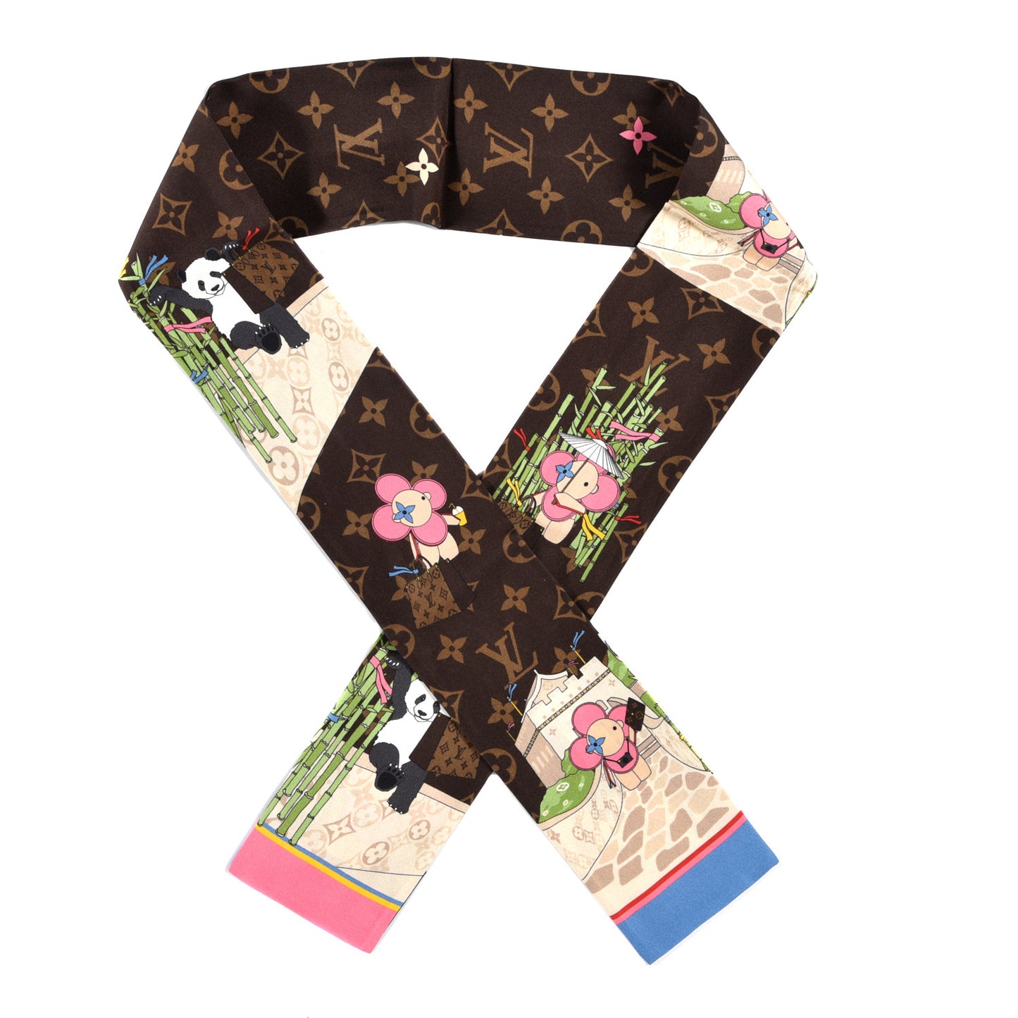 Silk Monogram 2021 Christmas Animation China Bandeau