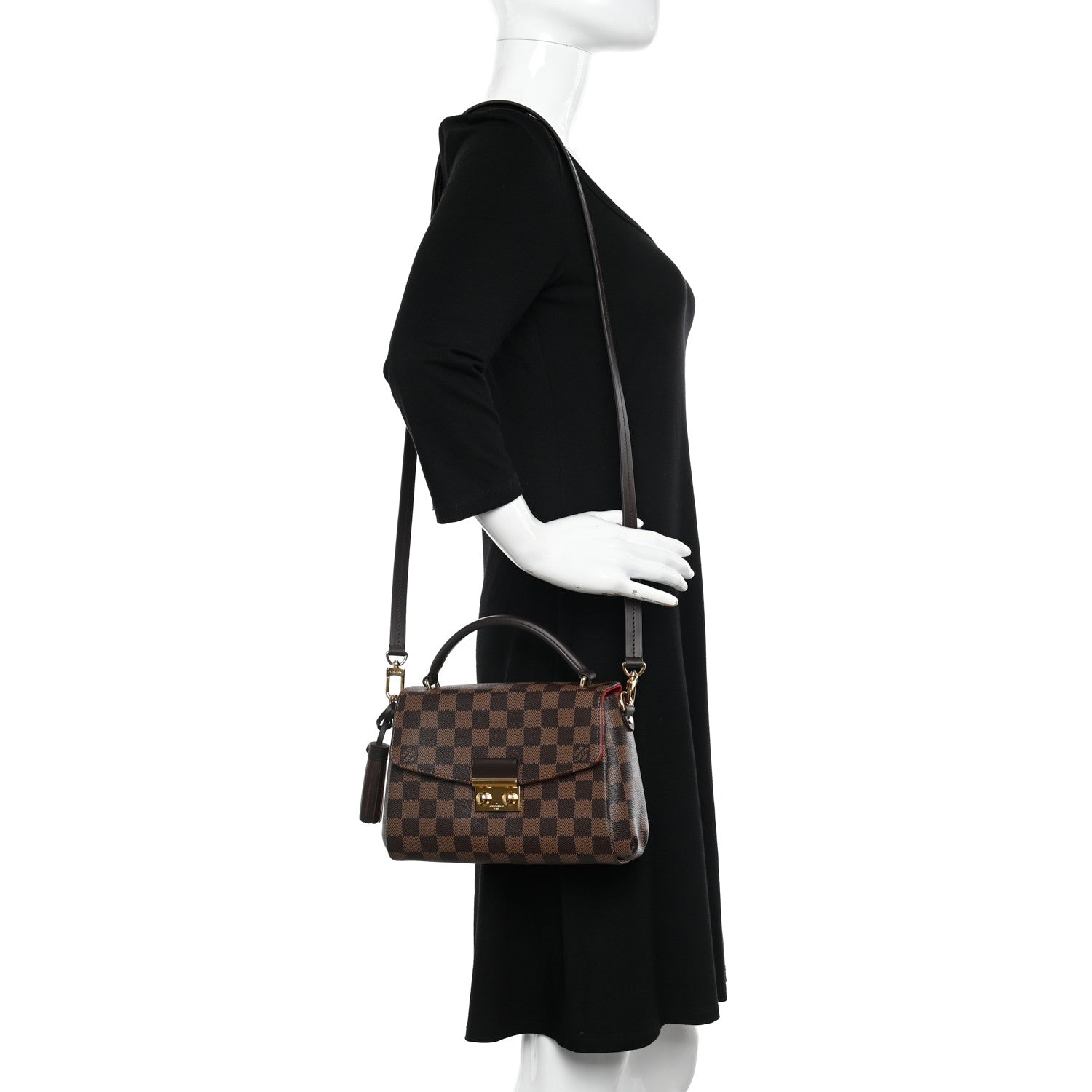 Louis Vuitton Damier Ebene Croisette 2 of 10