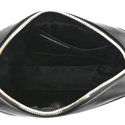 Saint Laurent Calfskin Matelasse Monogram Lou Camera Bag Black 5 of 11