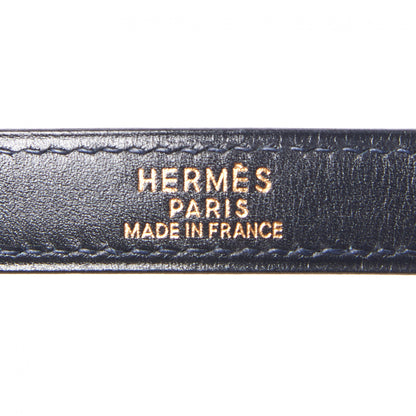 Hermes Box Kelly Retourne 32 Indigo 21 of 40