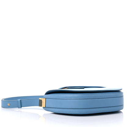 Burberry Calfskin Small Olympia Shoulder Bag Blue 4 of 14