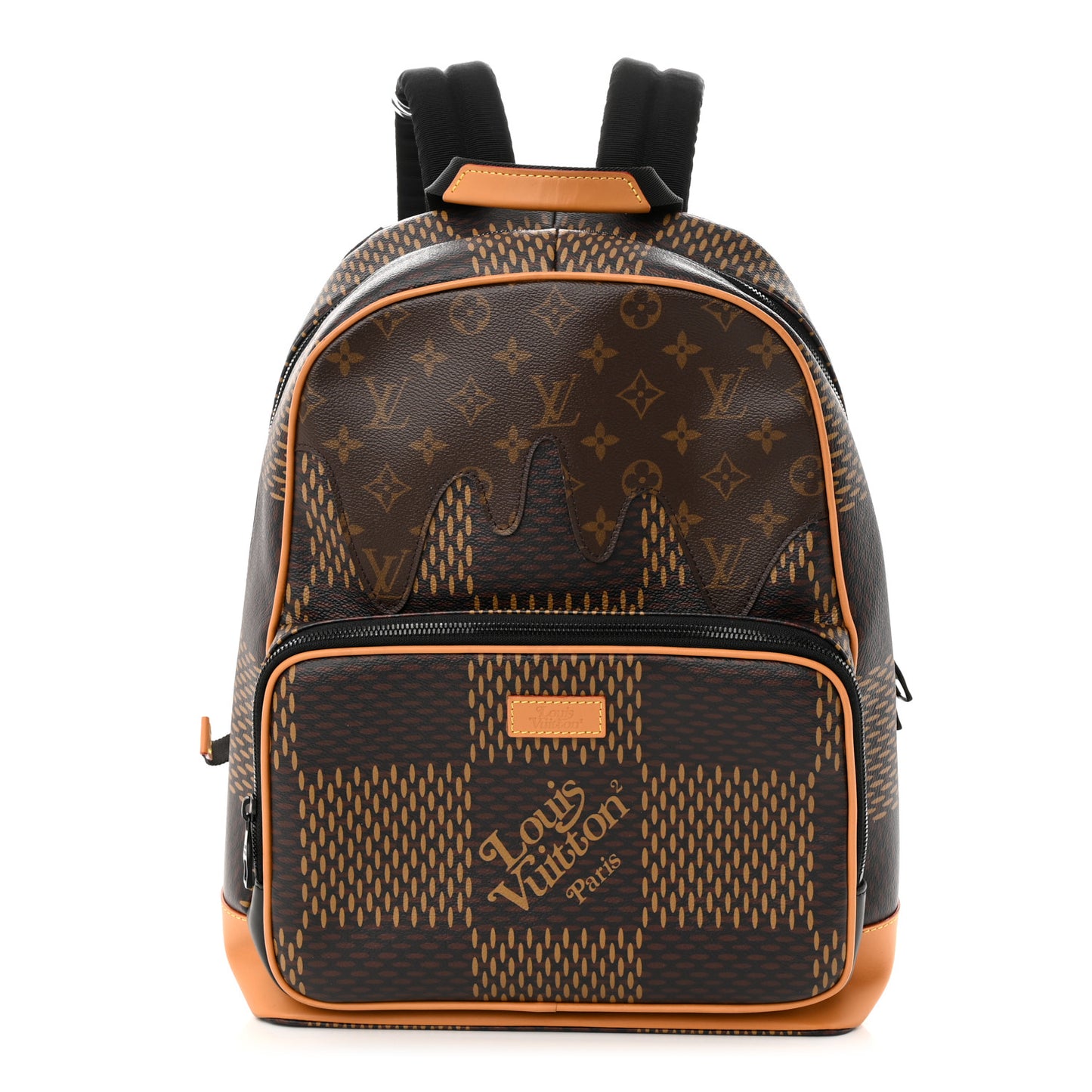 X NIGO Giant Damier Ebene Monogram Campus Backpack