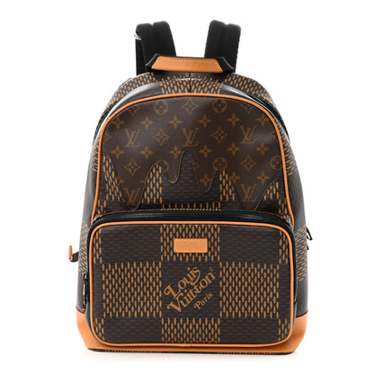 Louis Vuitton X NIGO Giant Damier Ebene Monogram Campus Backpack 1 of 10