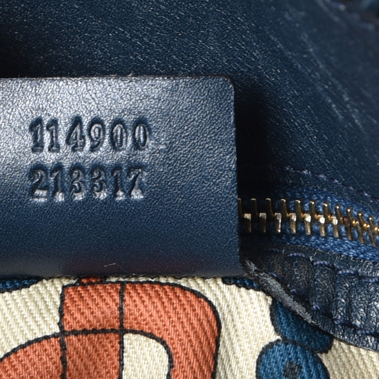 Gucci Guccissima Large Horsebit Chain Hobo Blue 7 of 15