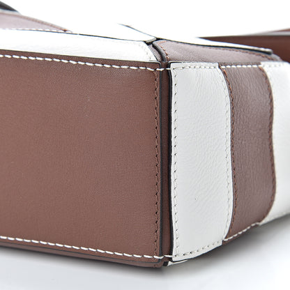 Loewe Calfskin Rugby Mini Puzzle Bag Brunette Soft White 10 of 10