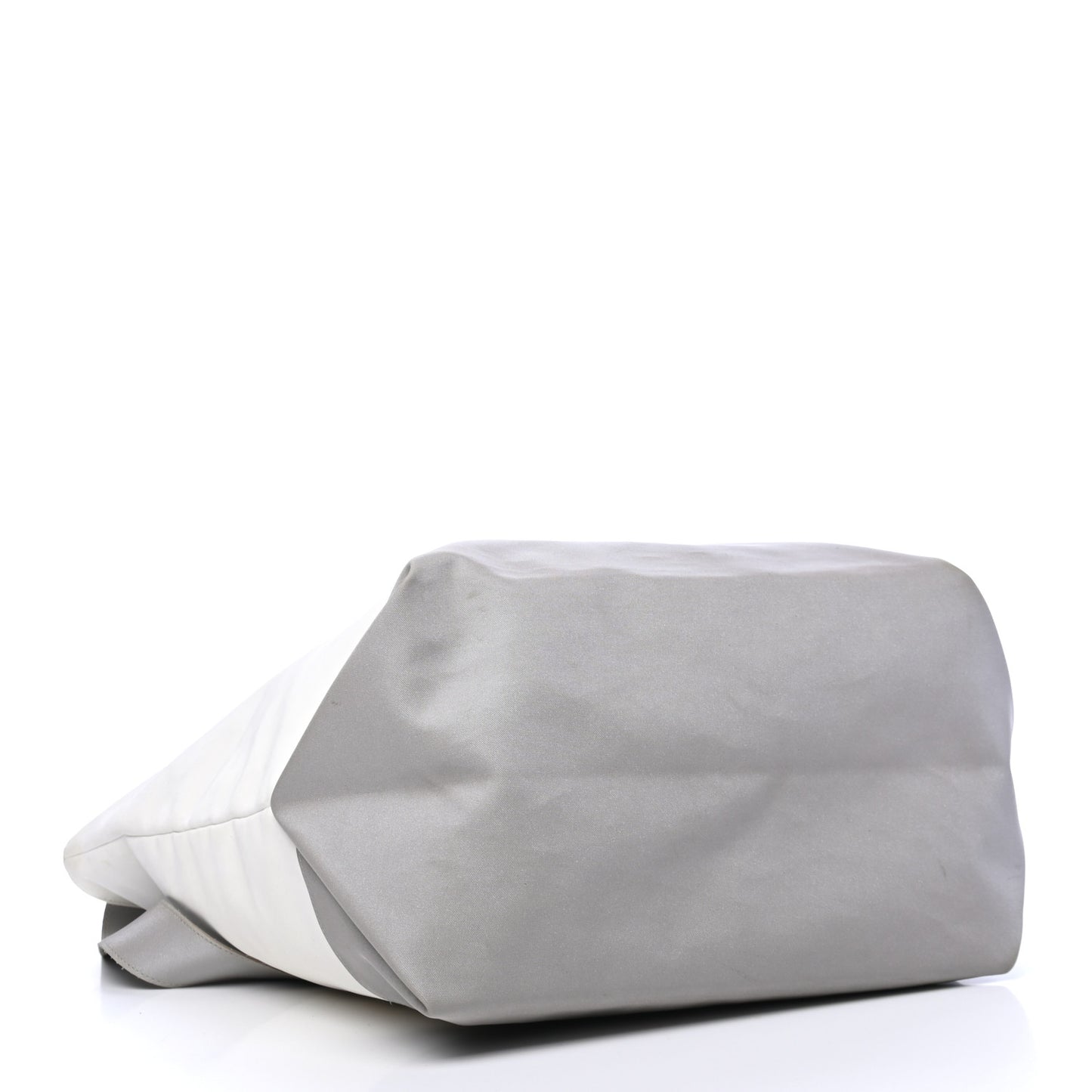 Canvas Sport Tote Grey White