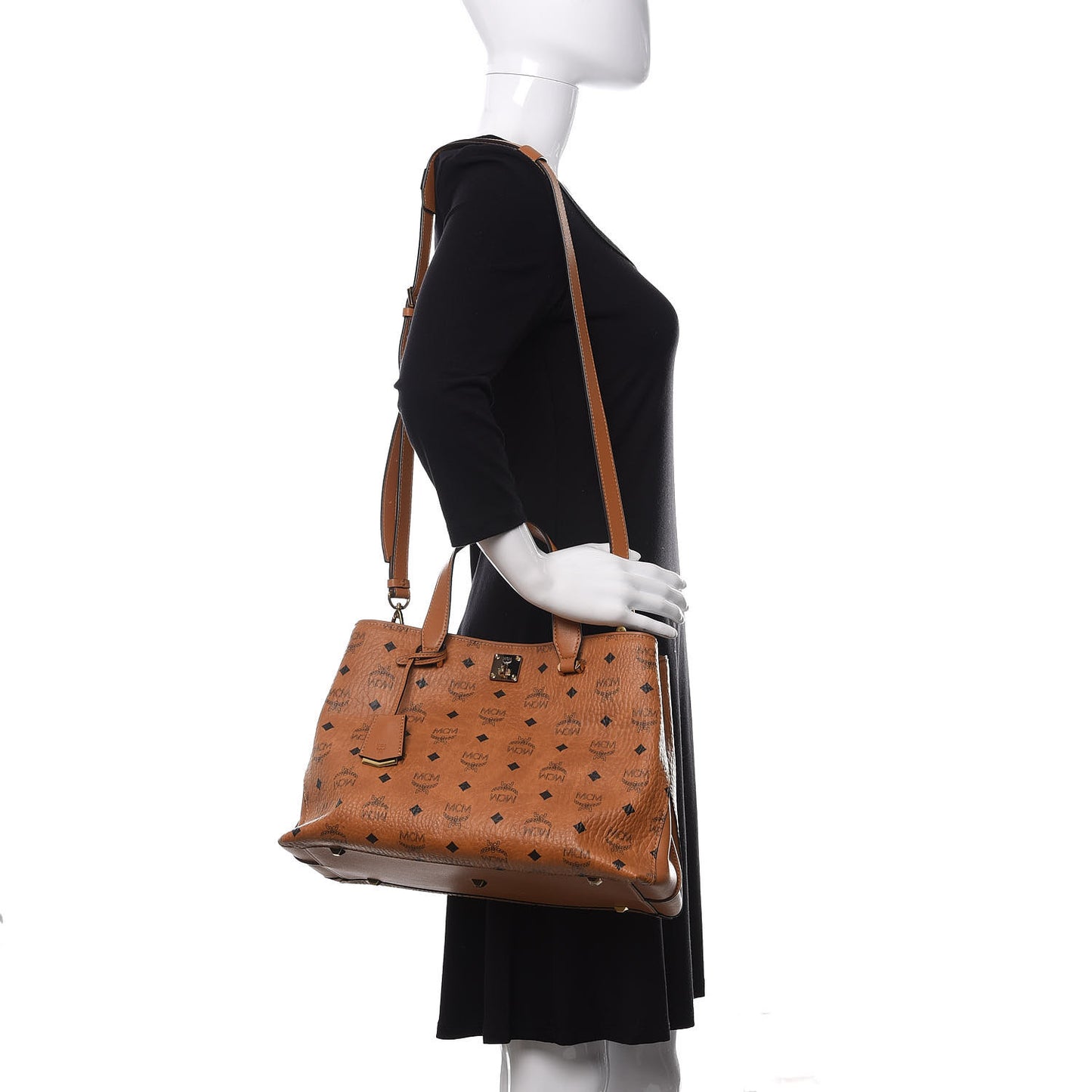 Visetos Large Essential Tote Cognac